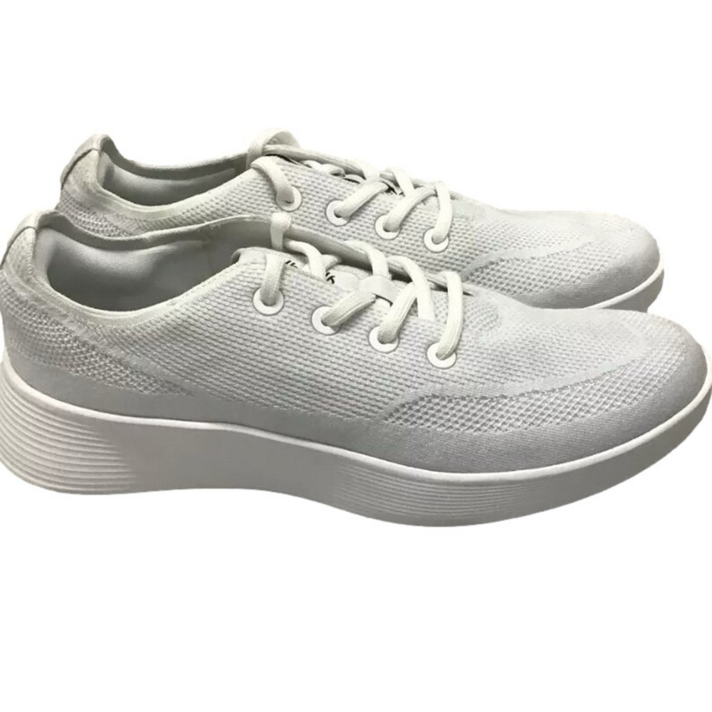 NEW Size 13 Allbirds Men's  Tree Runner Go - Blizzard White